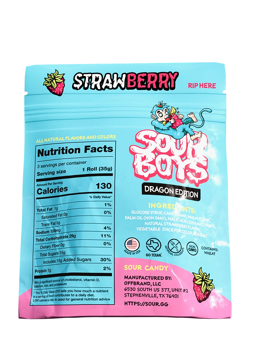 Strawberry SourBoys product image (2)