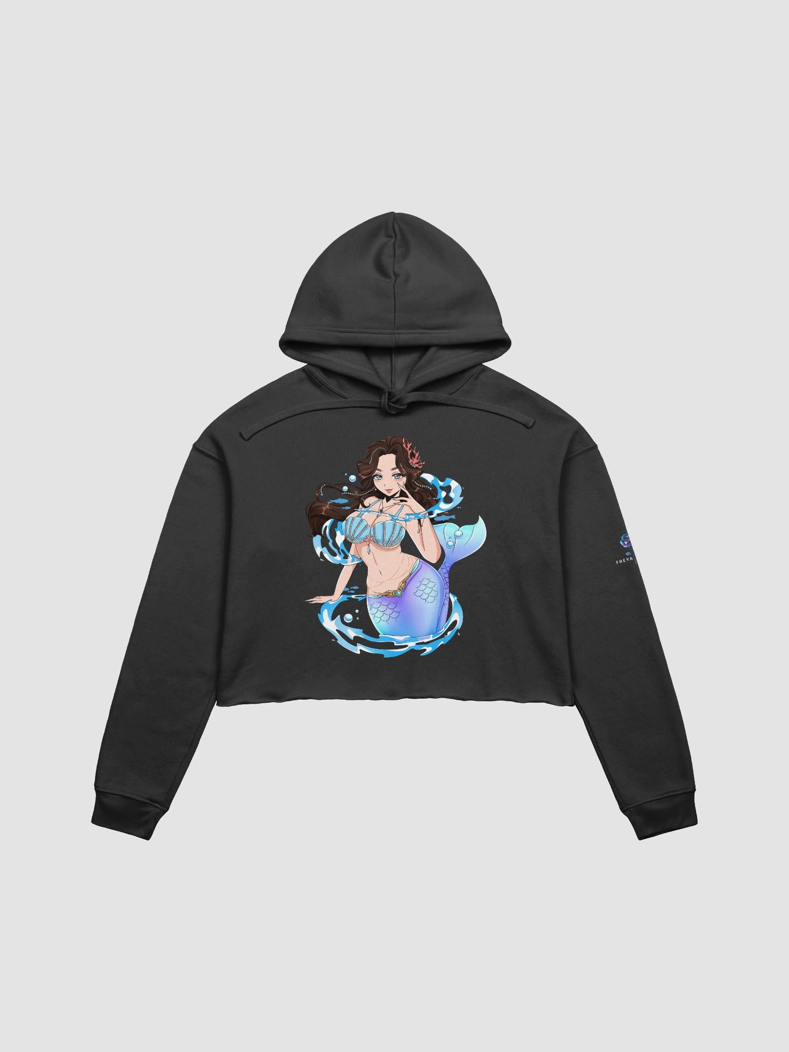 Mermaid Crop Top Hoodie product image (5)