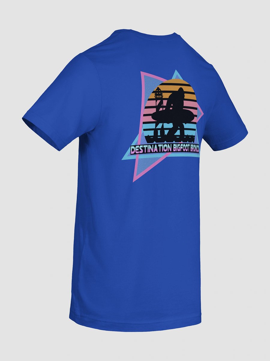 Destination Bigfoot Bronco Retro-Inspired T-Shirt (Blue) product image (10)