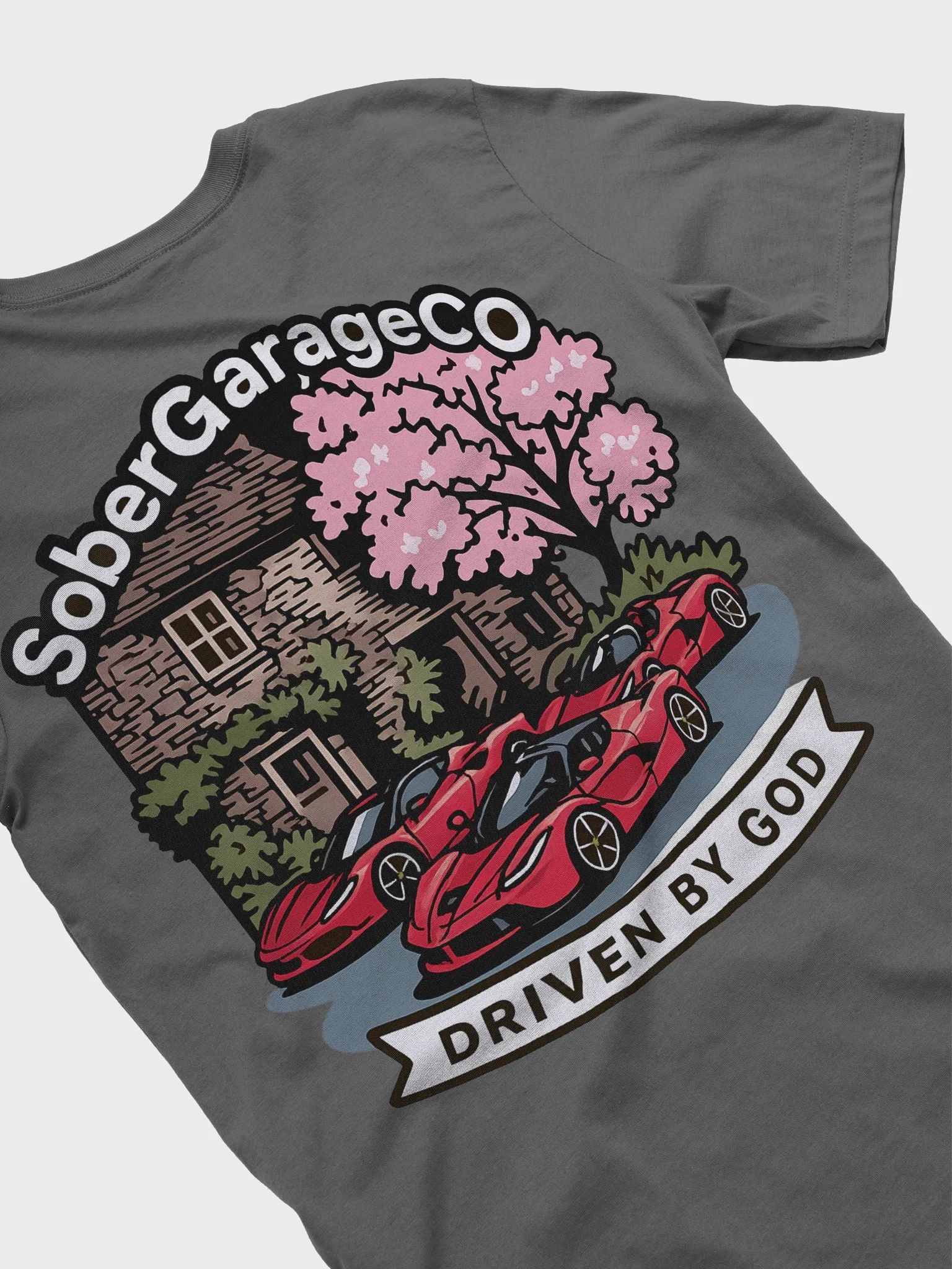 Ferrari Sober Garage CO Stylized T-Shirt product image (34)