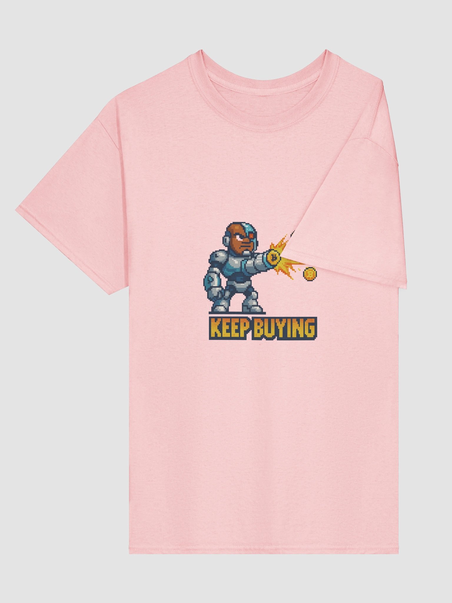 Cyborg Bitcoin Collector – "Keep Buying" Tee product image (3)