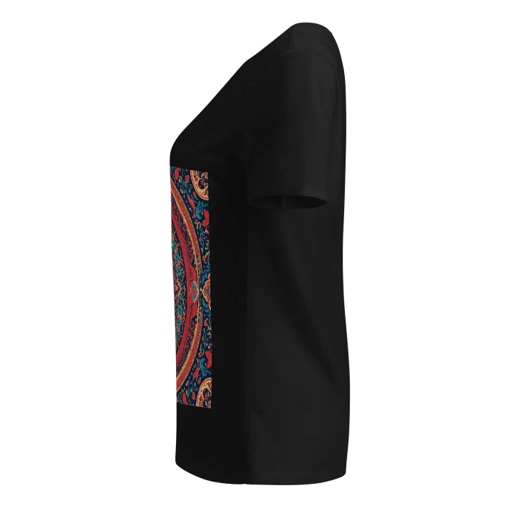 T-Shirt with Persian Carpet Design Mix of Beautiful Colors product image (2)