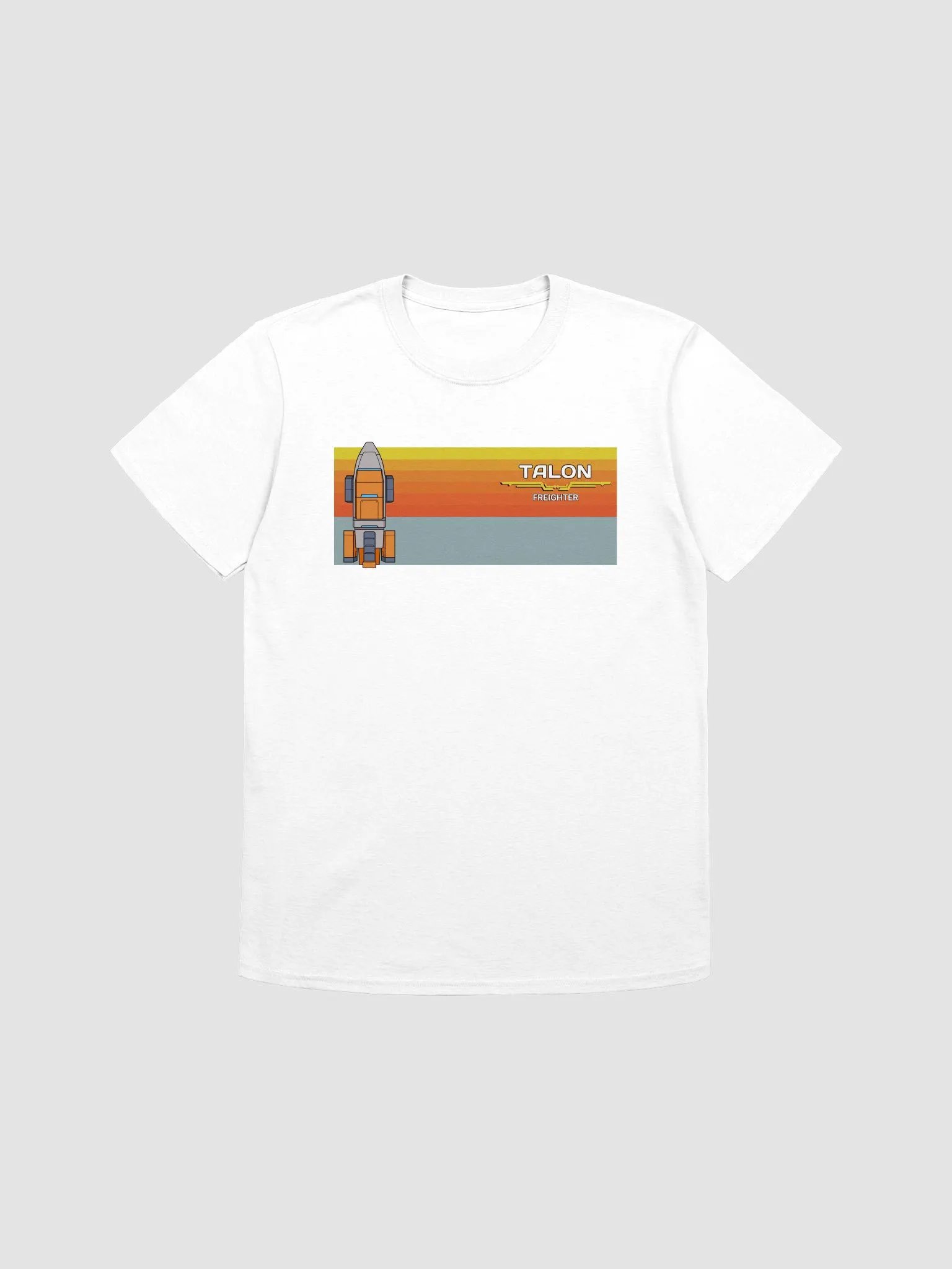 Talon Freighter Starship | Unisex Softstyle T-Shirt product image (5)