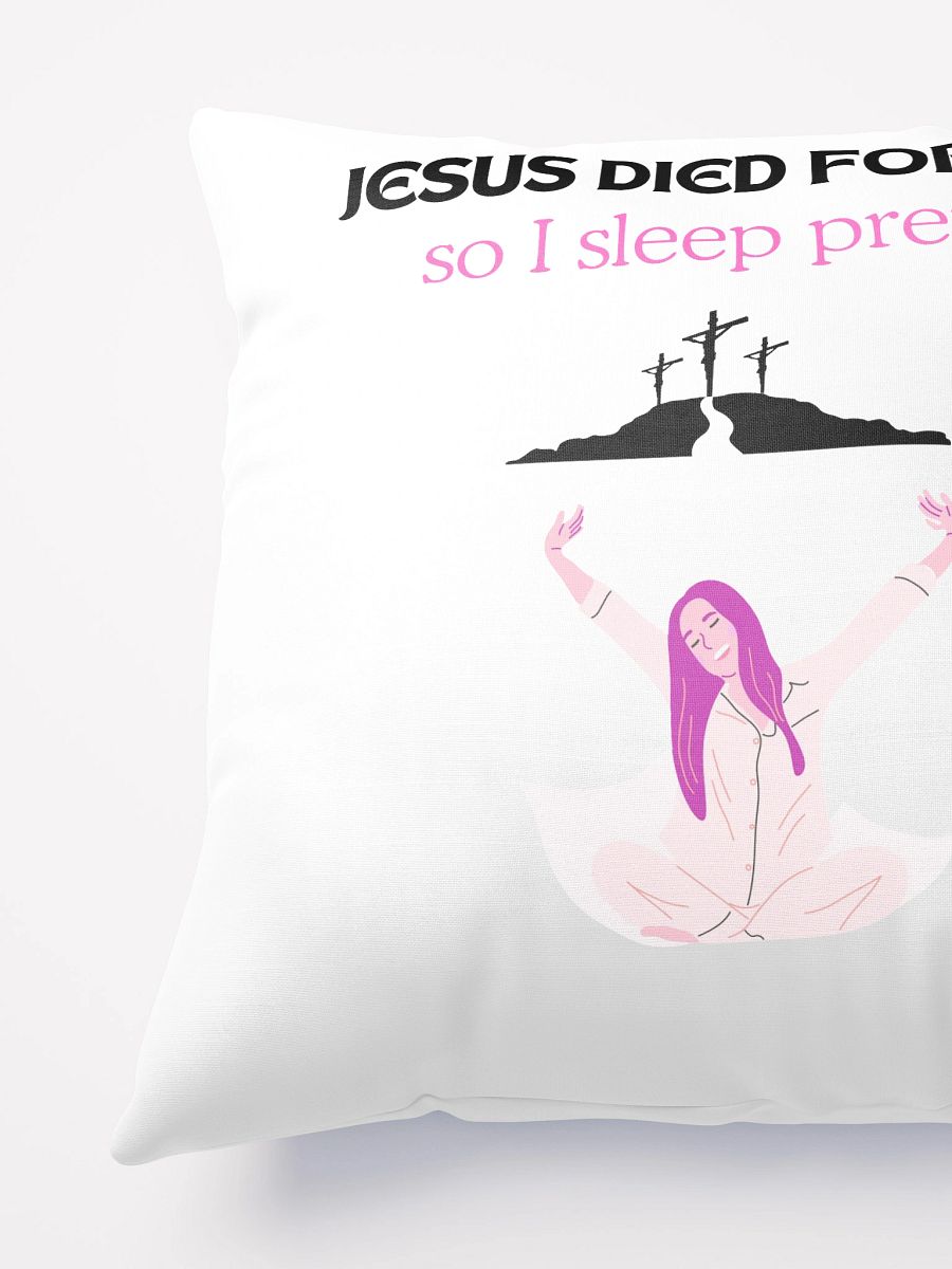 Jesus pretty girlie All-Over Print Pillow product image (6)
