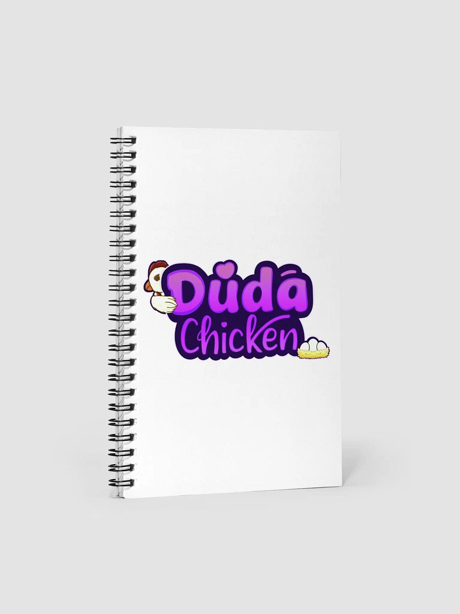 Whimsical Dudachicken Spiral Notebook product image (1)