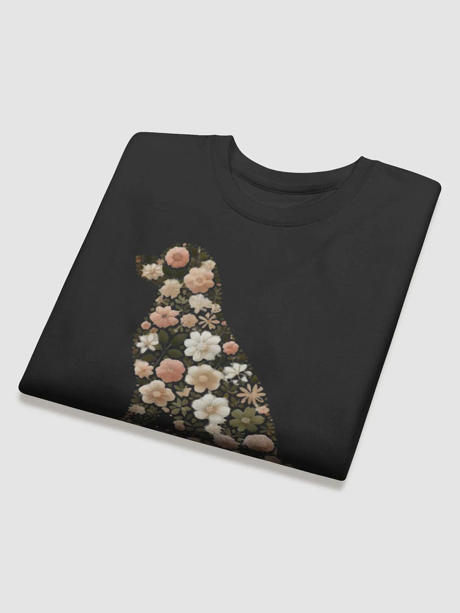 Floral Pup Silhouette Sweatshirt product image (4)