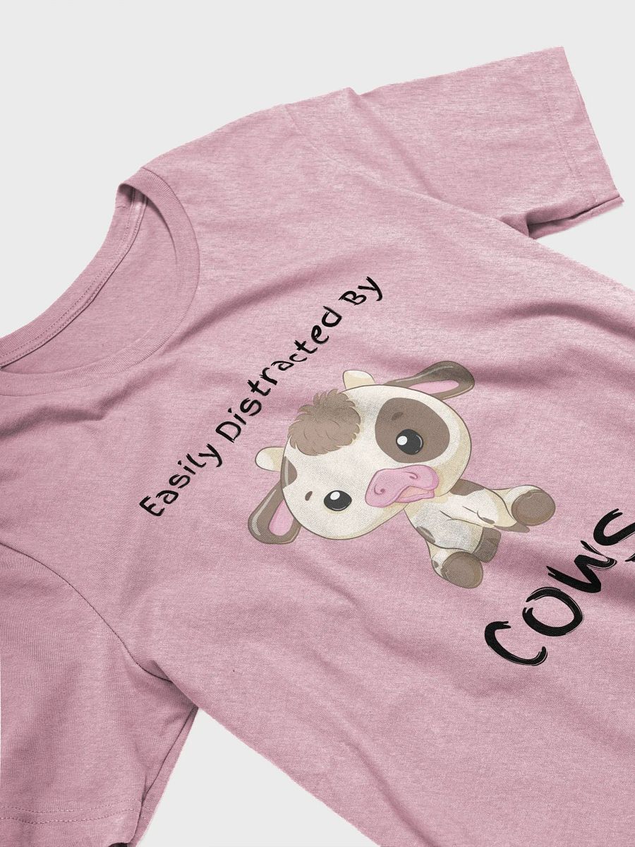 Easily Distracted By Cows - Unisex T-shirt Bella Canvas 3001 product image (7)