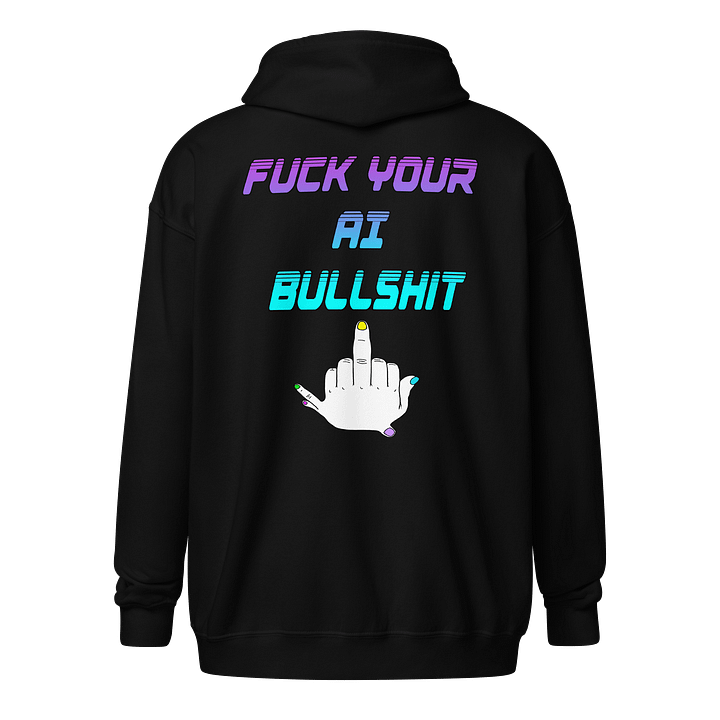 AI Bullshit Hoodie product image (1)