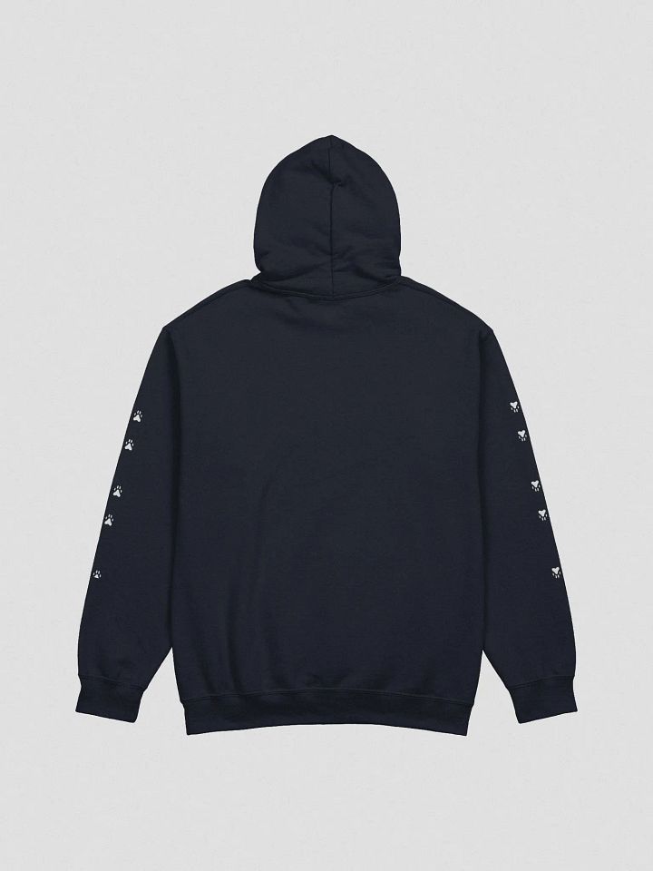 Pawprint Sleeve Classic Hoodie (white detail) product image (12)