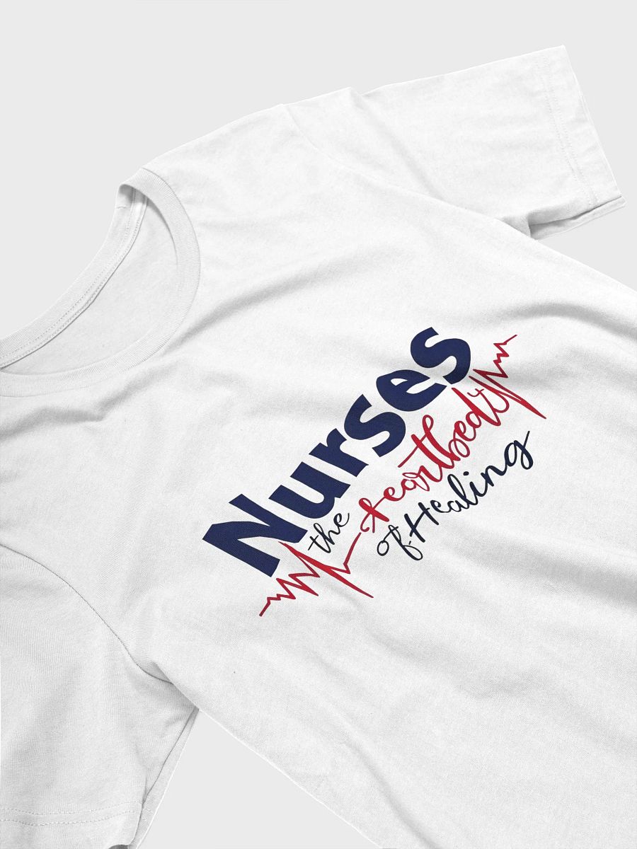 Heartbeat of Healing Nurse T-Shirt product image (9)