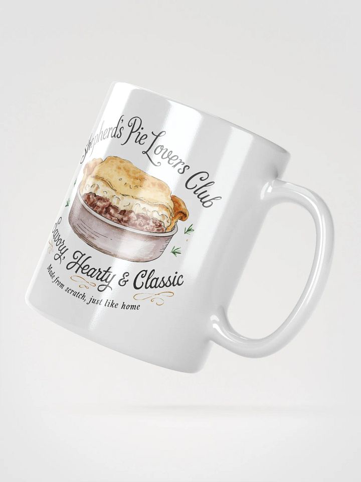 Shepherd's Pie Lovers Club White Glossy Mug product image (5)