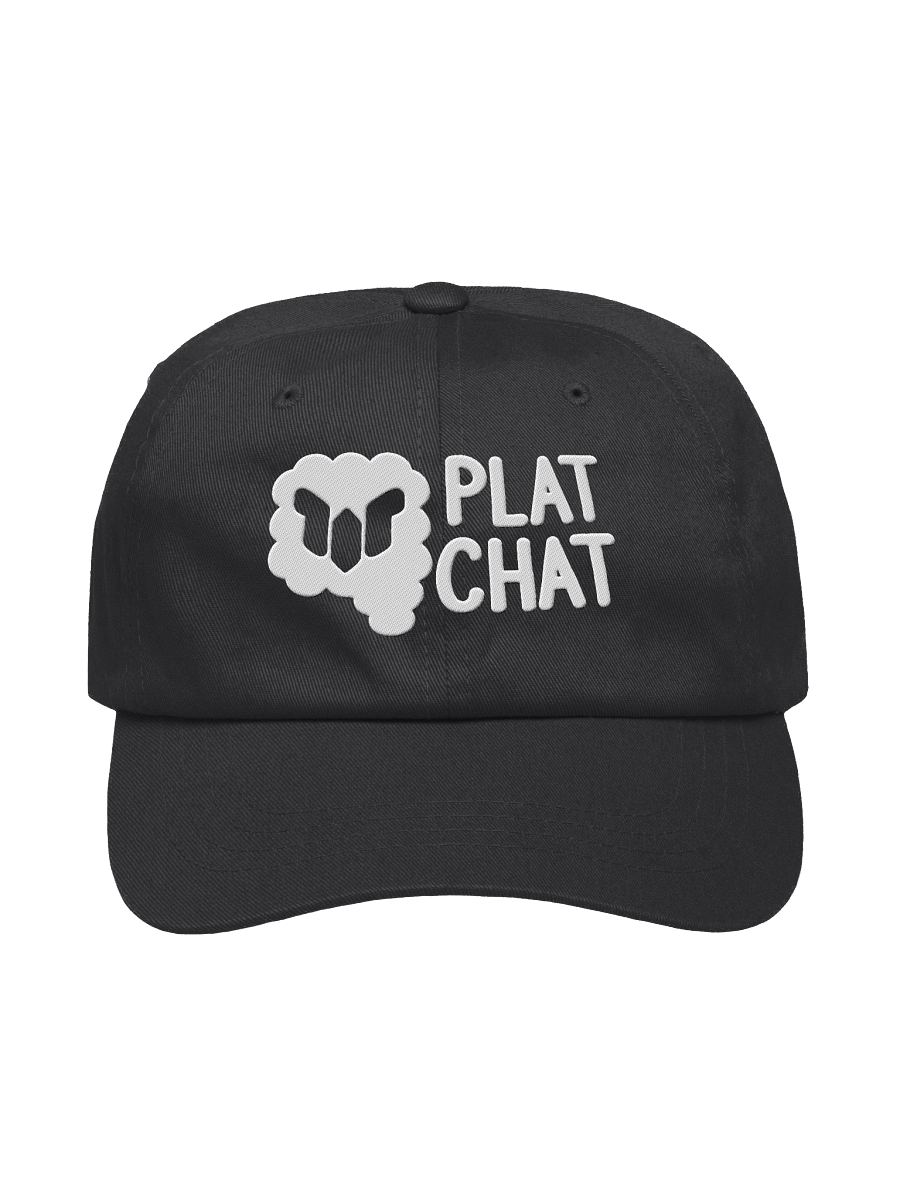 Embroidered Plat Chat Dad Cap product image (2)