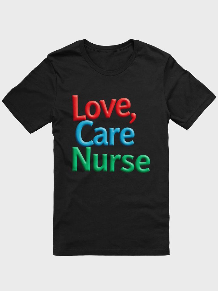 Nurse Love & Care Stylized T-Shirt product image (1)