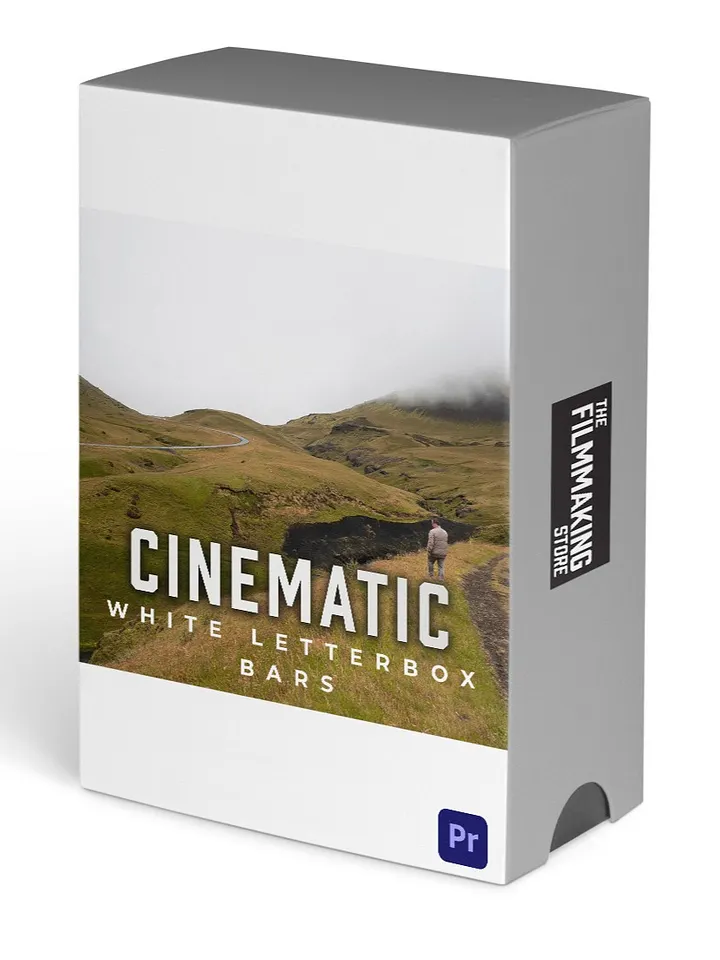 Cinematic White Bars Preset For Premiere Pro product image (1)