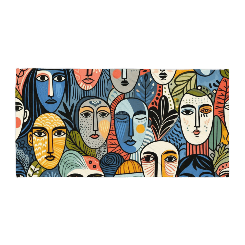 Faces Art Towel product image (1)