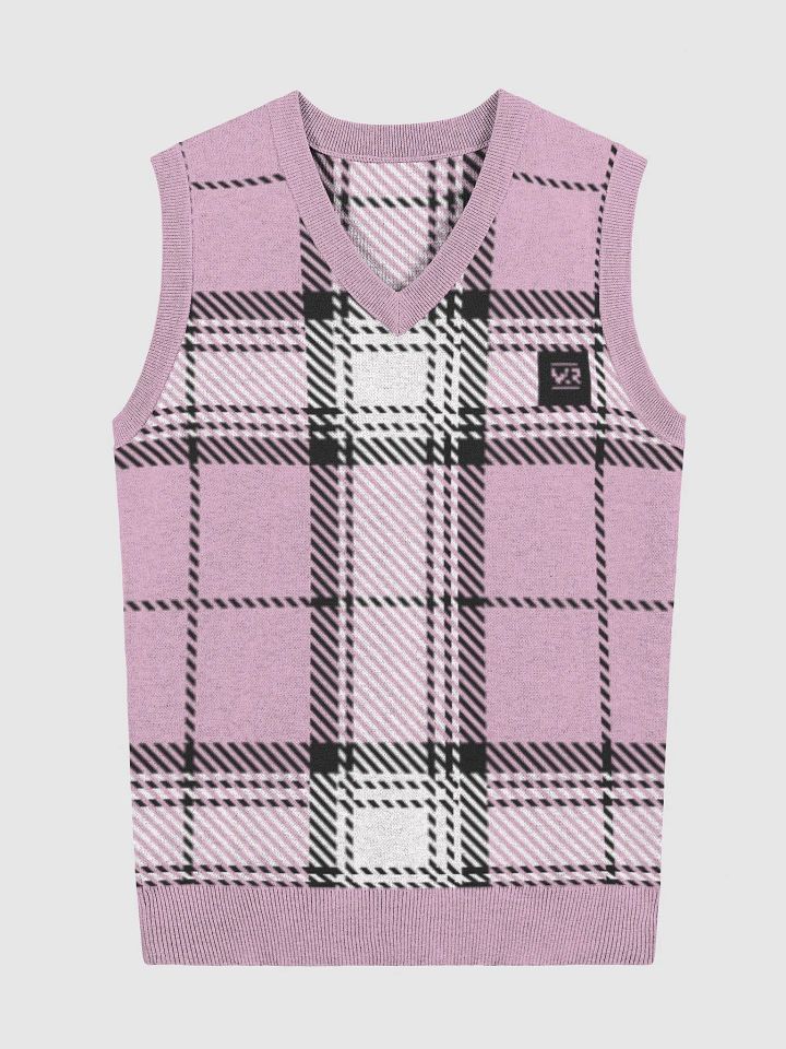 Jacquard V-Neck Vest product image (1)