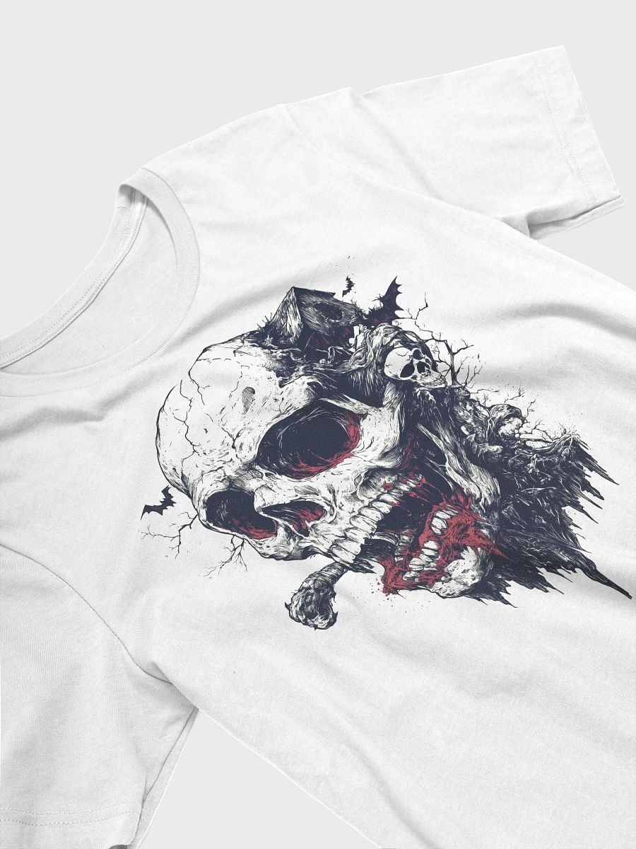 Skull with Red Streaks T-Shirt product image (3)