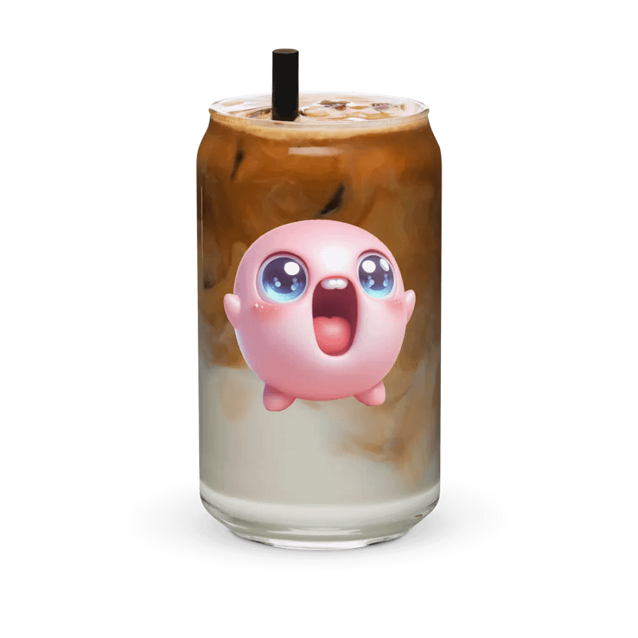 Cute Freak Can Glass! product image (36)