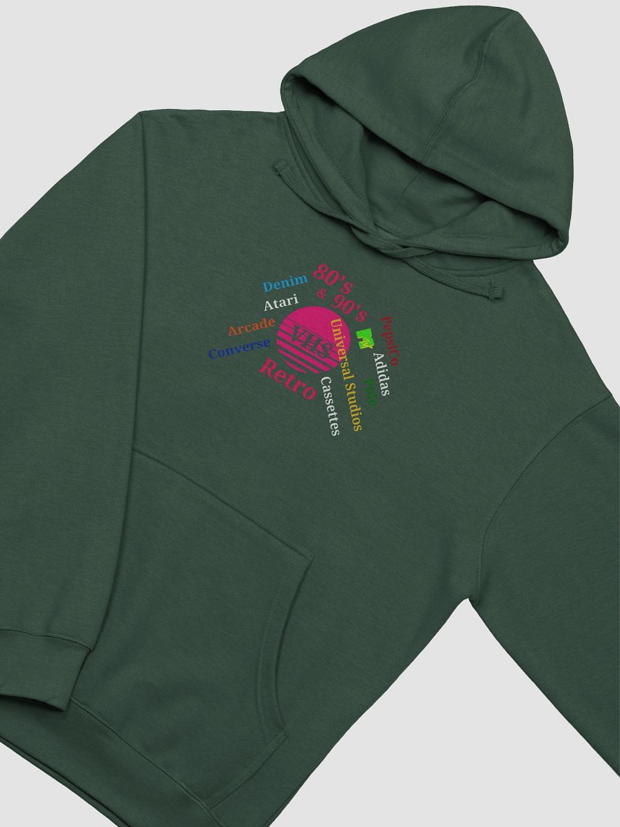 Retro VHS Nostalgia Midweight Hoodie product image (3)