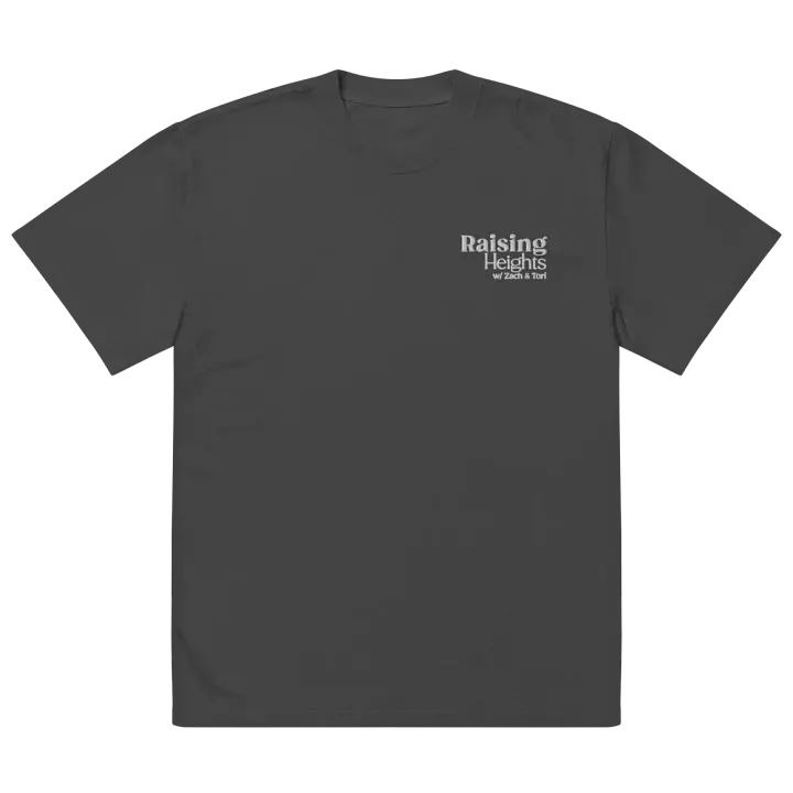 Raising Heights Embroidered Oversized Tee product image (2)