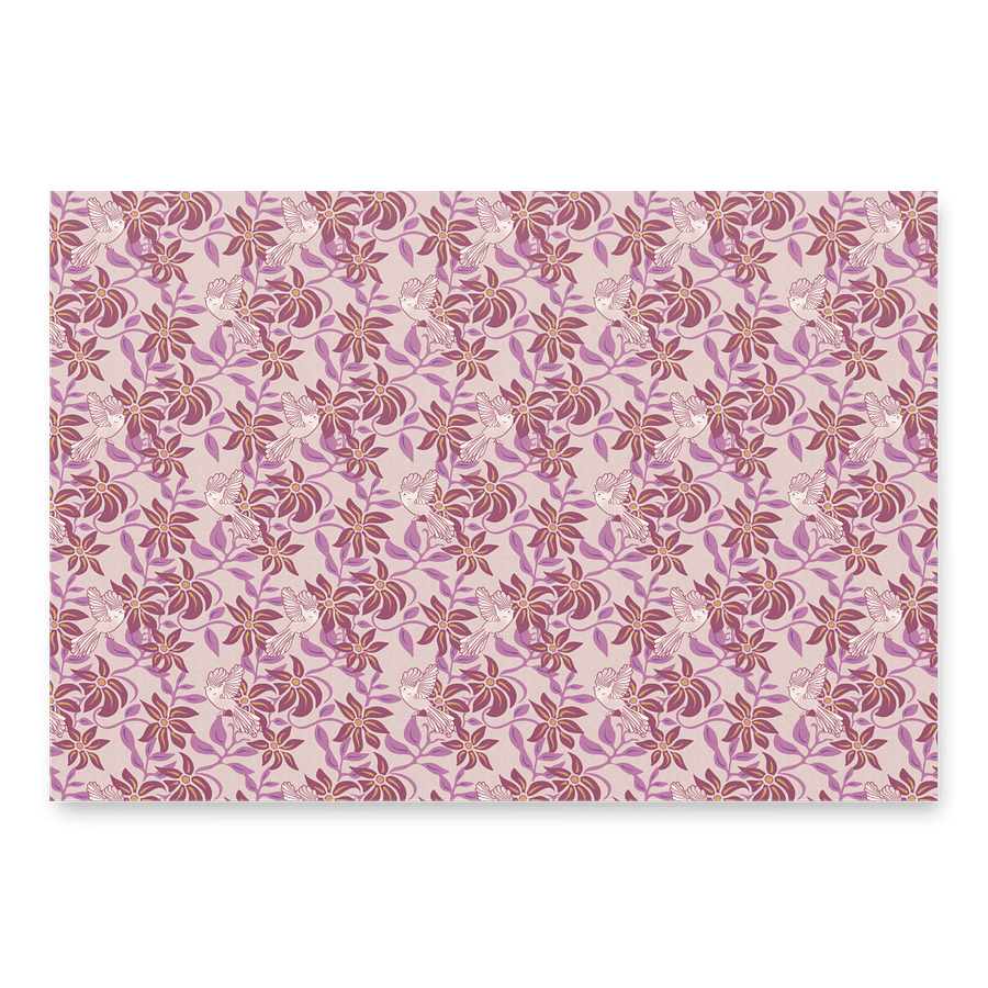 NZ birds wrapping paper, three sheets! product image (2)