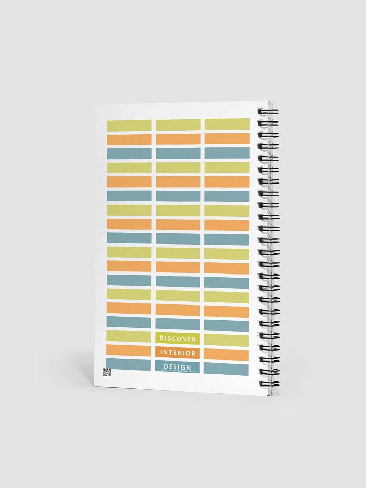 Spiral Interior Design Notebook Journal product image (2)