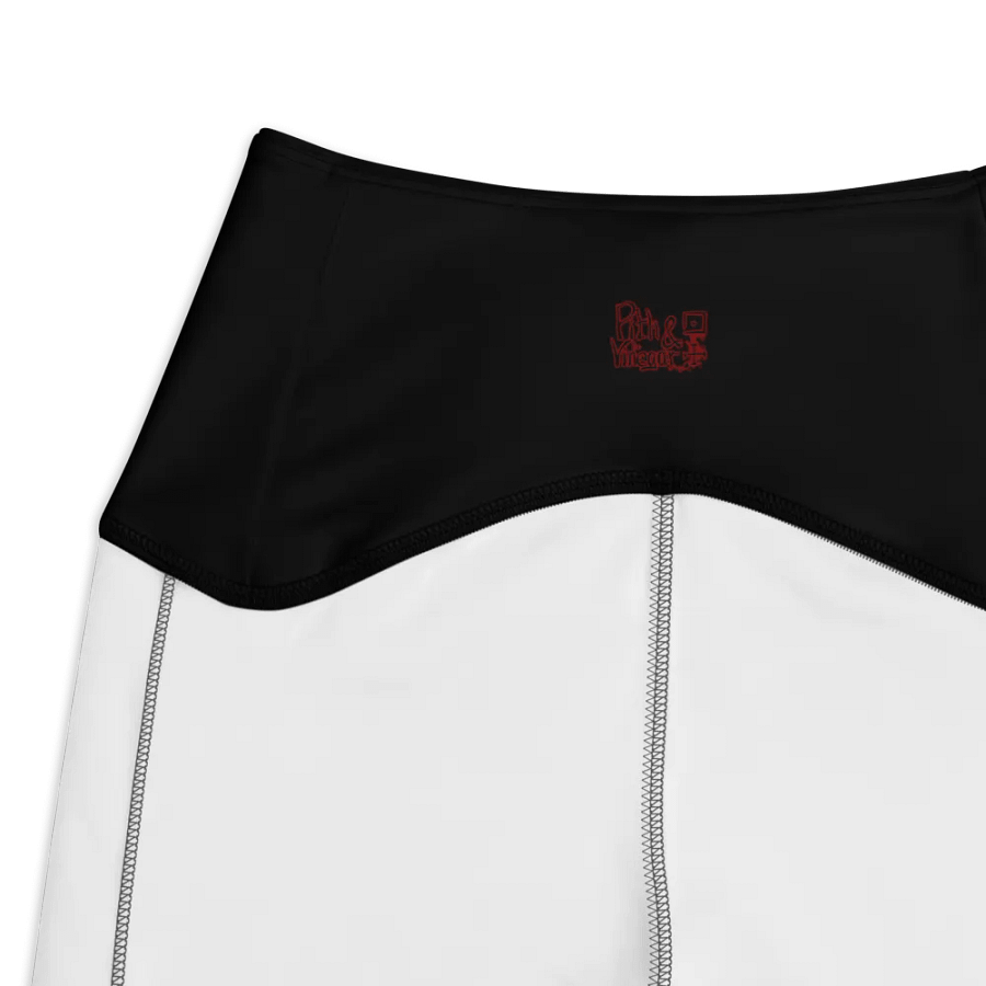 Faded skull crossover leggings with pockets product image (4)