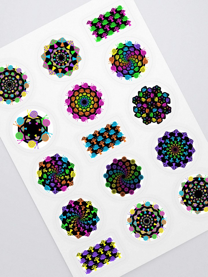 Psychesnailic Sticker Sheet product image (1)
