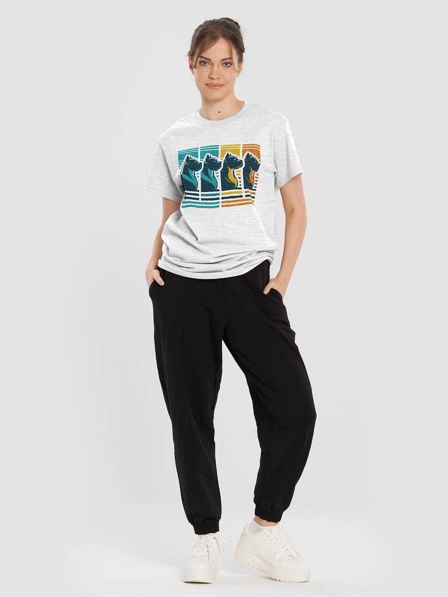 Vintage Cane Corso Silhouette – Retro-Inspired Dog Lover’s Tee product image (4)