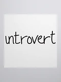 introvert sticker product image (1)