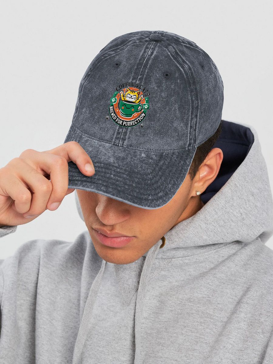Coffee Cats Purrection Dad Hat product image (21)