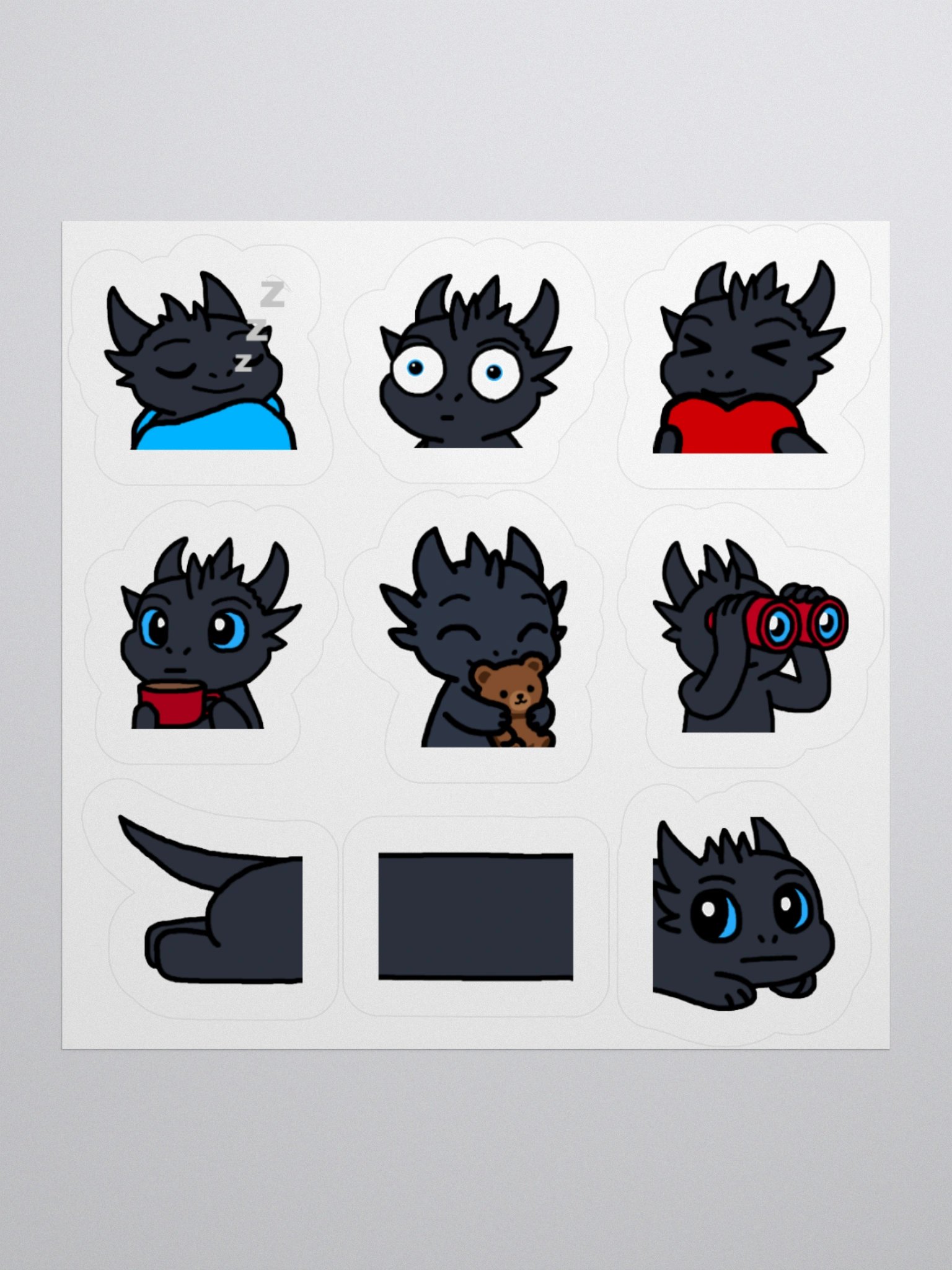 MORE KYAN EMOTE STICKERS product image (2)