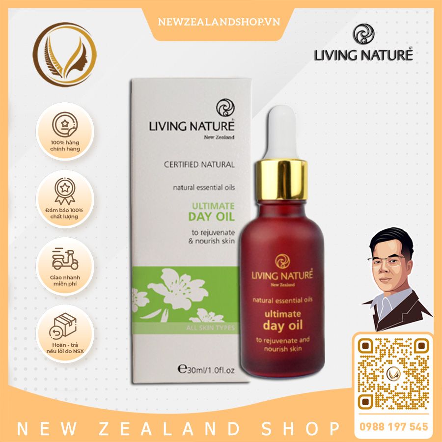 Dầu dưỡng da ban ngày Living Nature Ultimate Day Oil 30ml product image (1)