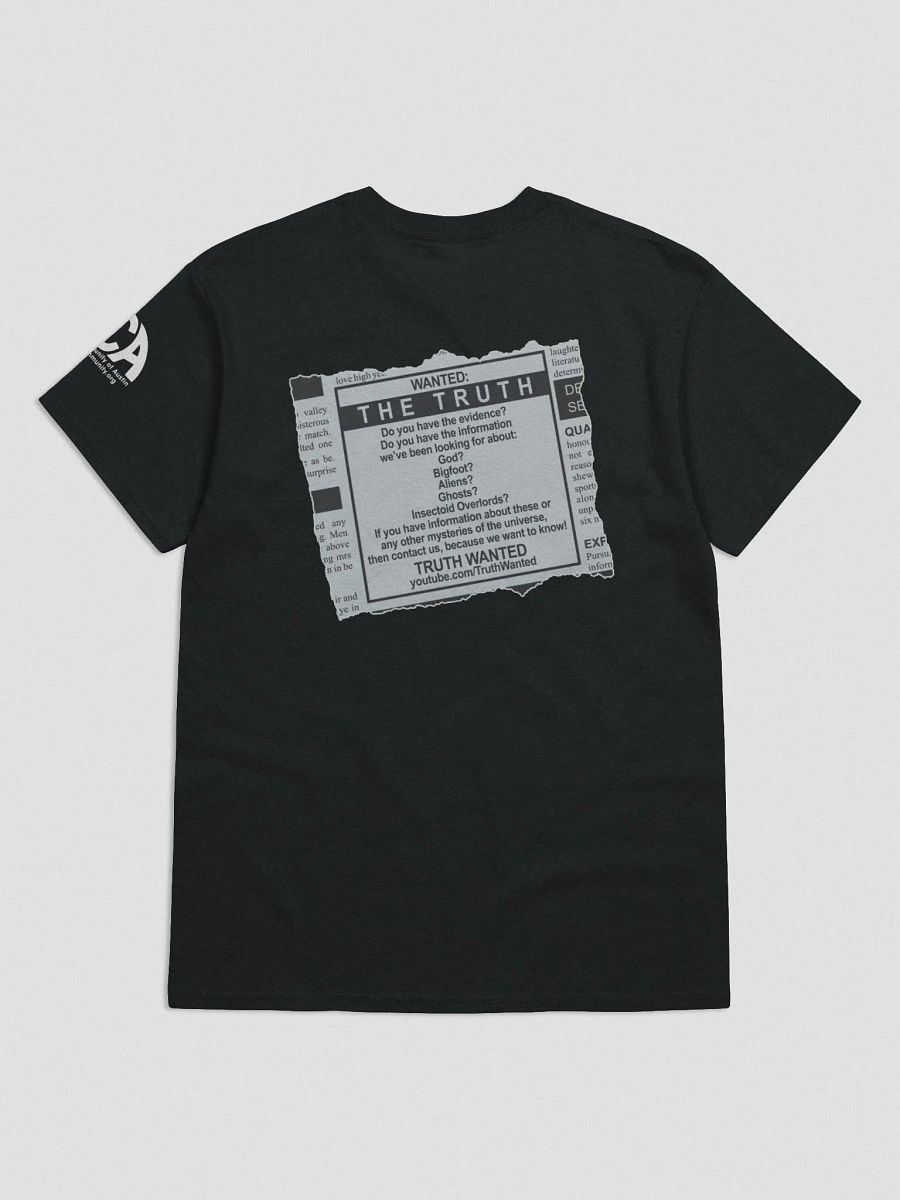 Truth Wanted Short Sleeve Unisex T-Shirt (Limited Edition - October 2022) product image (1)