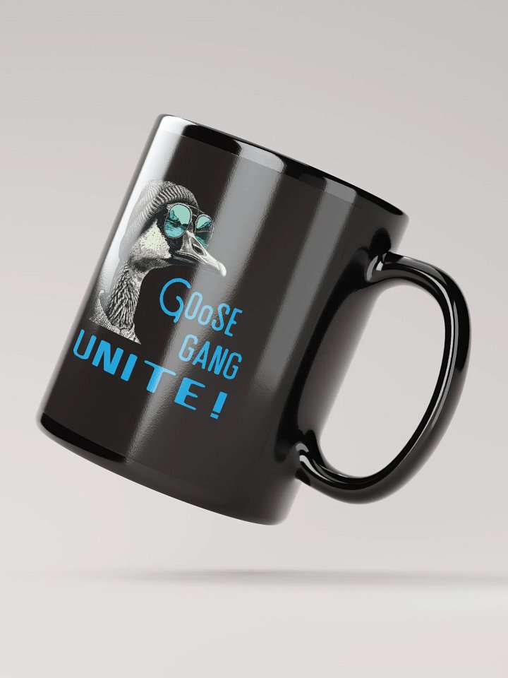 Goose Gang Unite Black Mug product image (4)