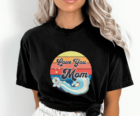 Love You Mom PNG, JPG, PDF, Love you Mother, Mother's day Gift IdeasNew Product product image (2)