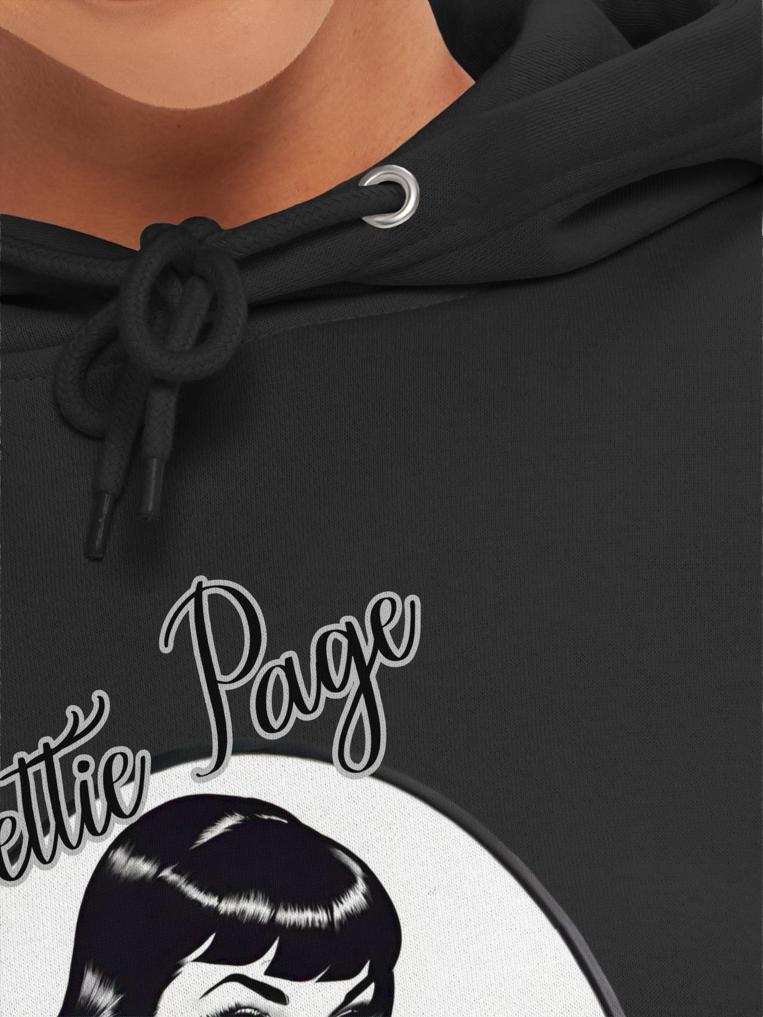 Floral Femme Fatale Bettie Page Hoodie product image (37)