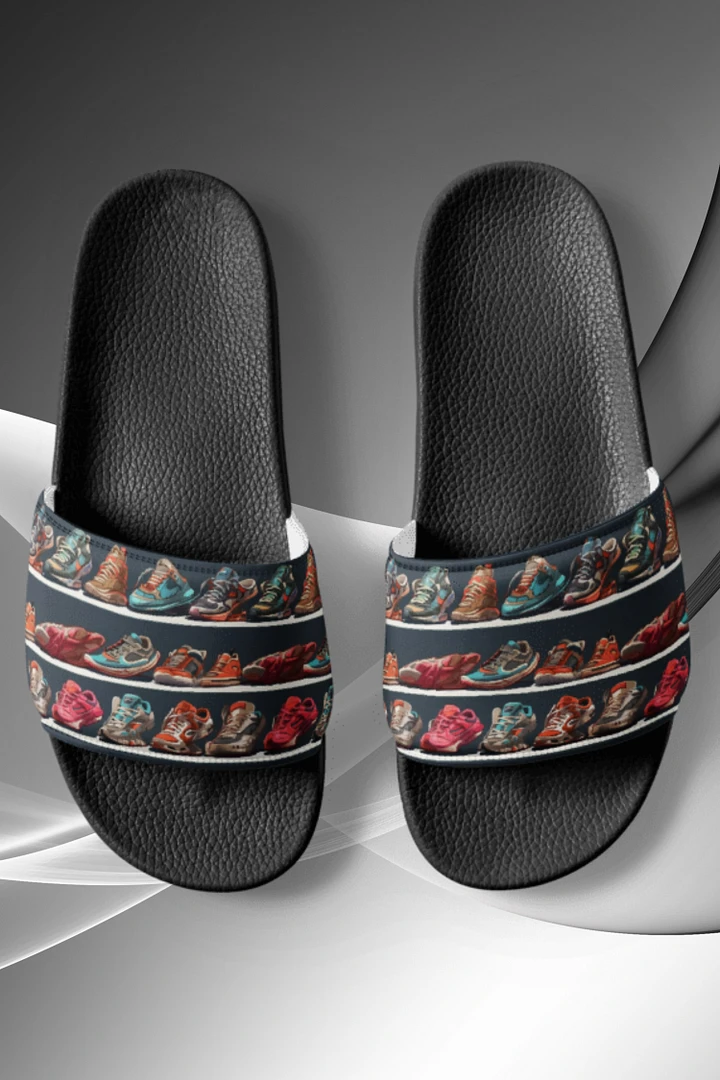 Sneakers Pattern All Over Print Slides product image (1)