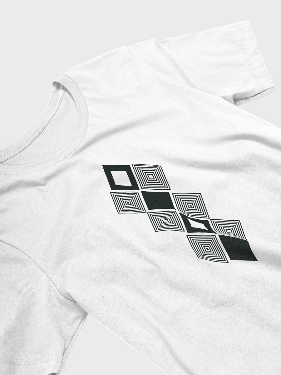 Black and white triangle design Supersoft T-Shirt product image (7)