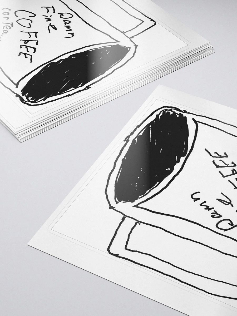 D-mn Fine Coffee (etc) sticker product image (5)