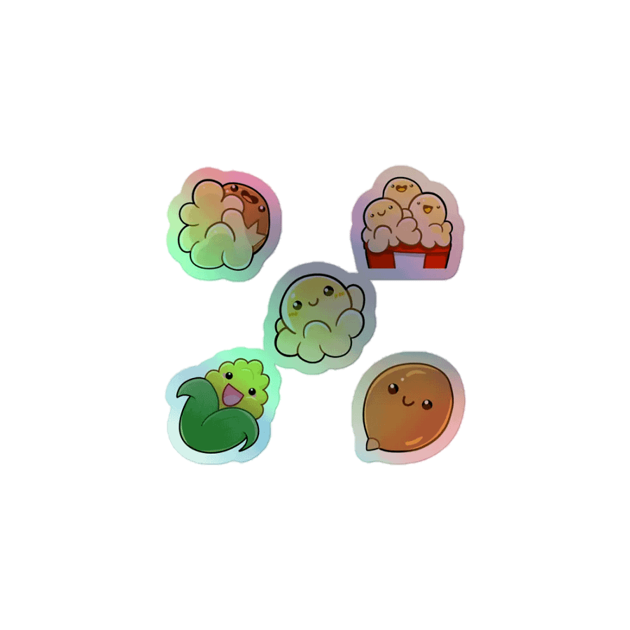 The HOLO Pop Familia Sticker Set product image (1)