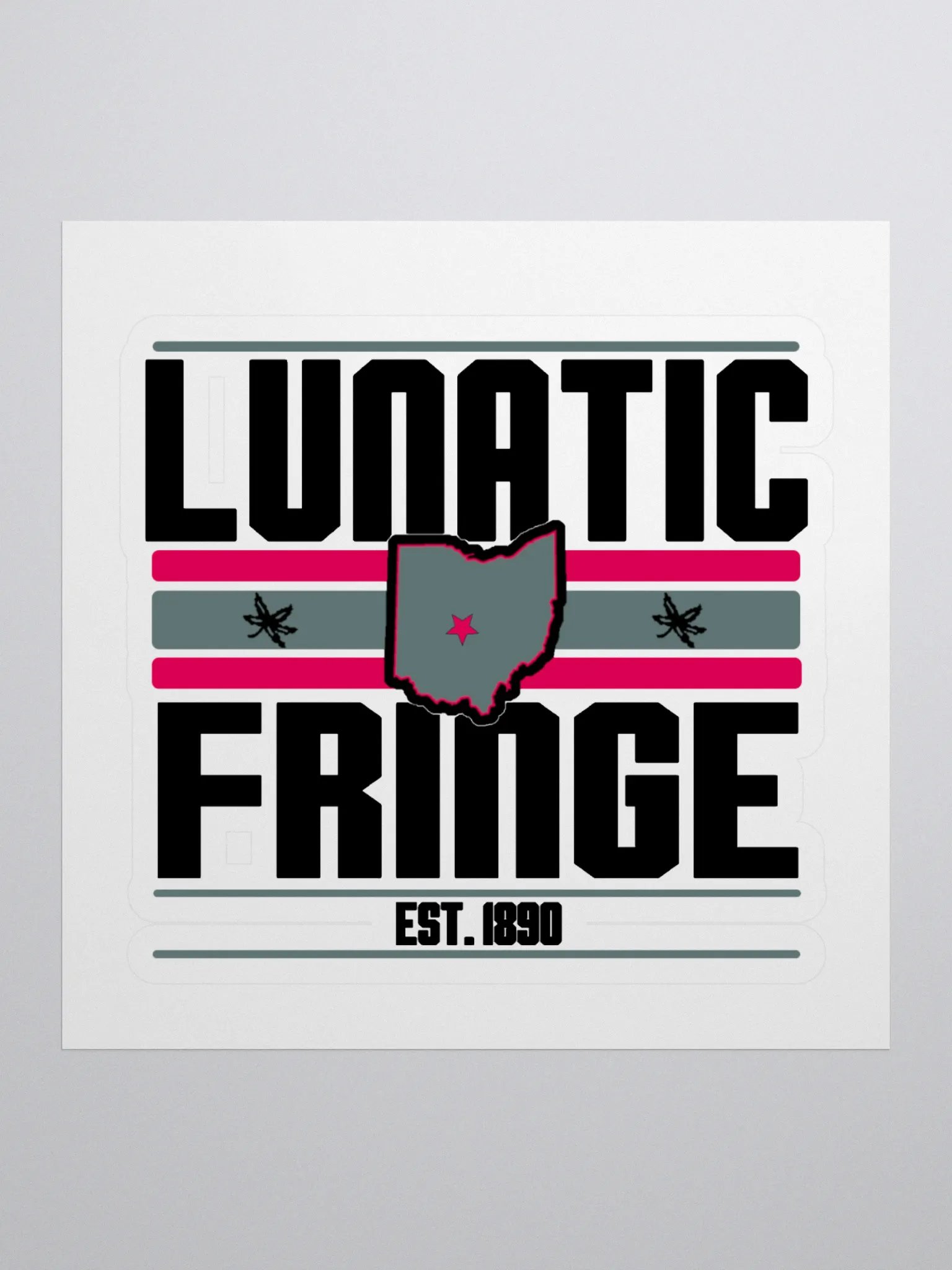 Lunatic Fringe Sticker product image (1)