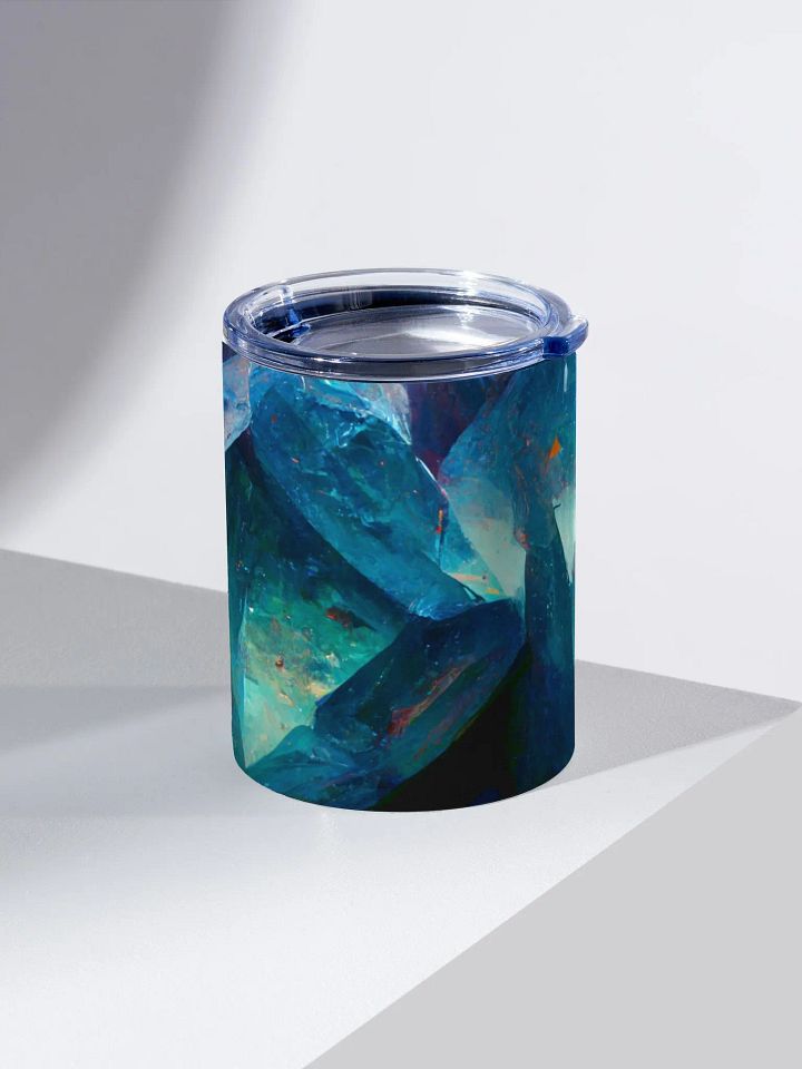 Sapphire Blue Crystal 10oz Tumbler product image (2)