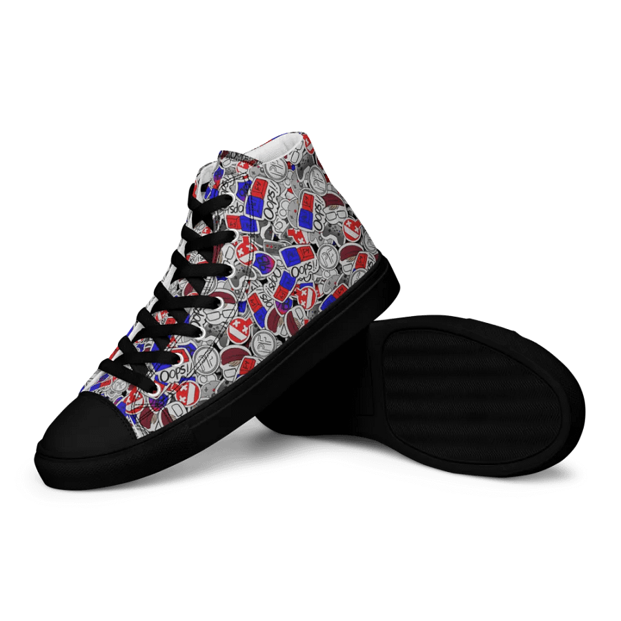 Sticker-Bomb Women's Hi-Tops product image (12)