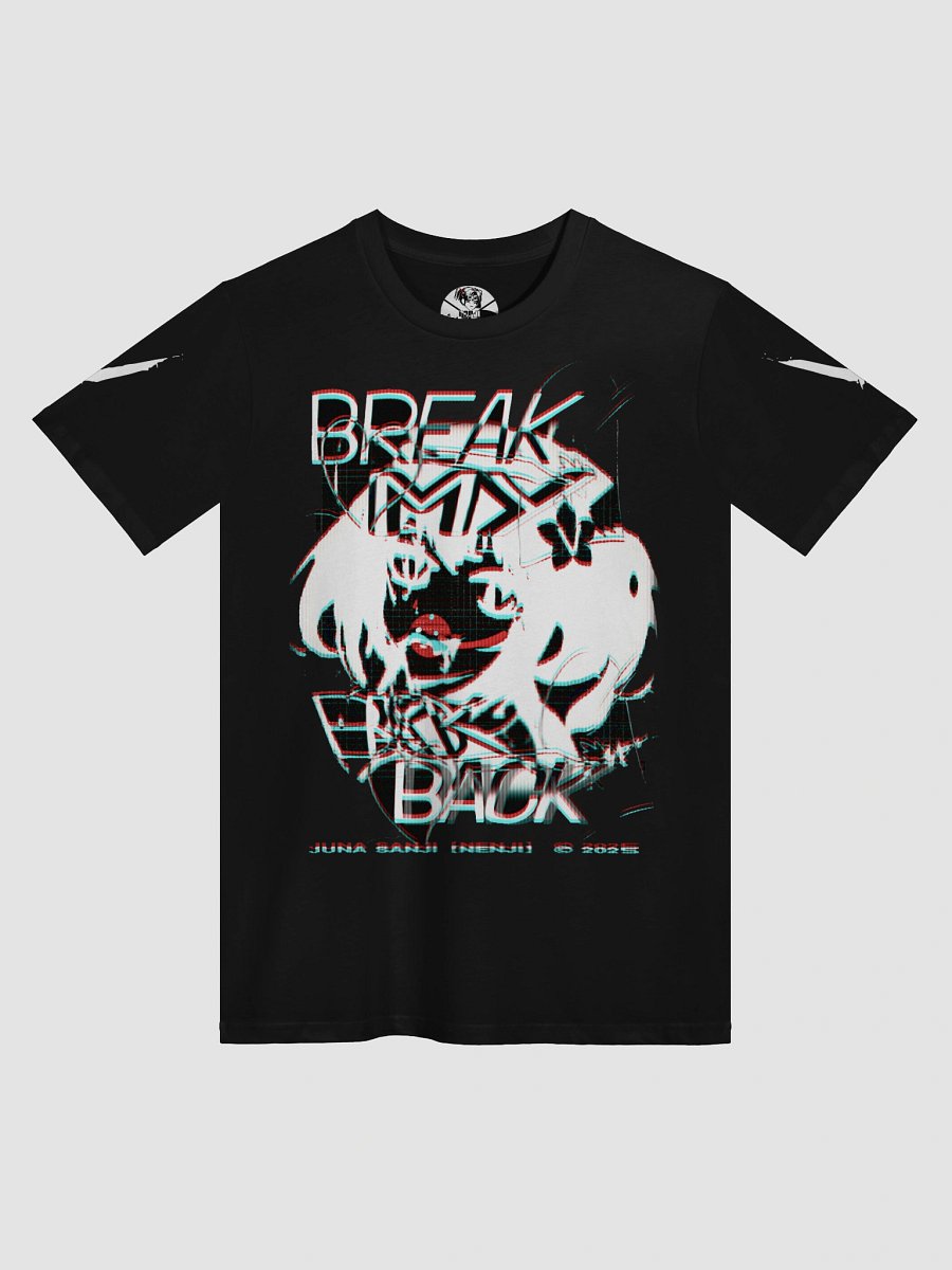 nenji - 'breakmyback' - Official Single Tee [PURE BLACK] product image (1)