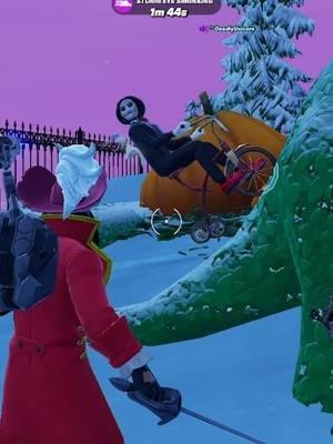 Billy the Puppet thought he could ride his bike in Fortnite… Turns out he got stuck on a garden ornament instead 😭🎃 #Fortnite #FortniteClips #FunnyGaming #FortniteHalloween