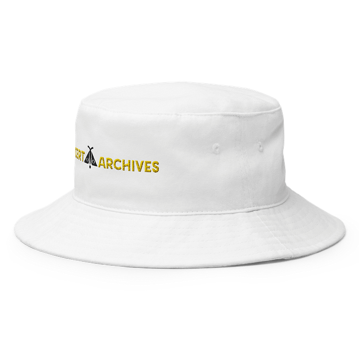 Concert Archives Bucket Hat (White) product image (2)