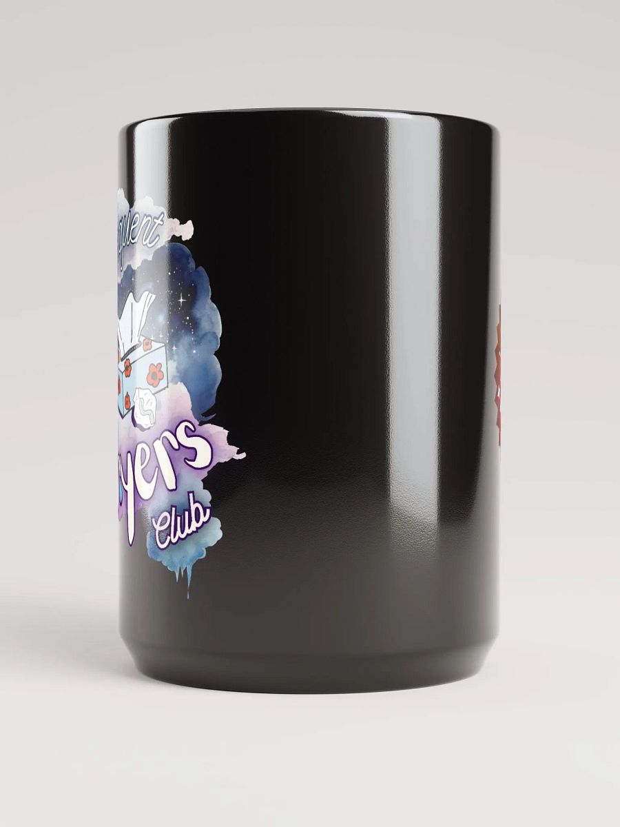 FREQUENT CRYERS CLUB black glossy mug product image (2)