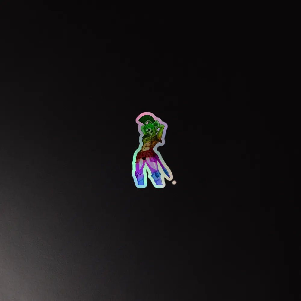 Centurion Waifu Holographic Sticker product image (2)