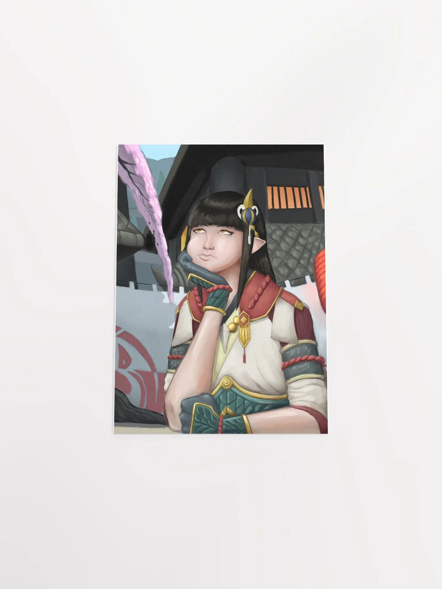 MH Comic: Hinoa's Contemplation (Matte Poster) product image (39)